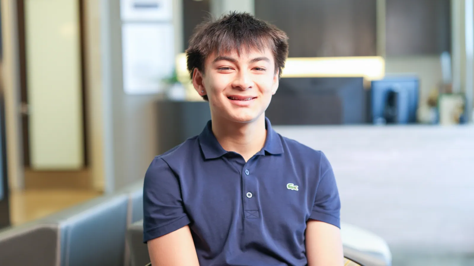 Jayden, a dental implant patient, sharing his experience