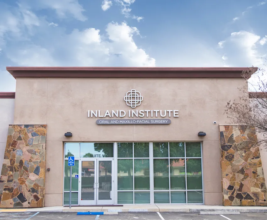 Exterior of the Inland Institute building