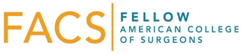 Fellow american college of surgeons logo