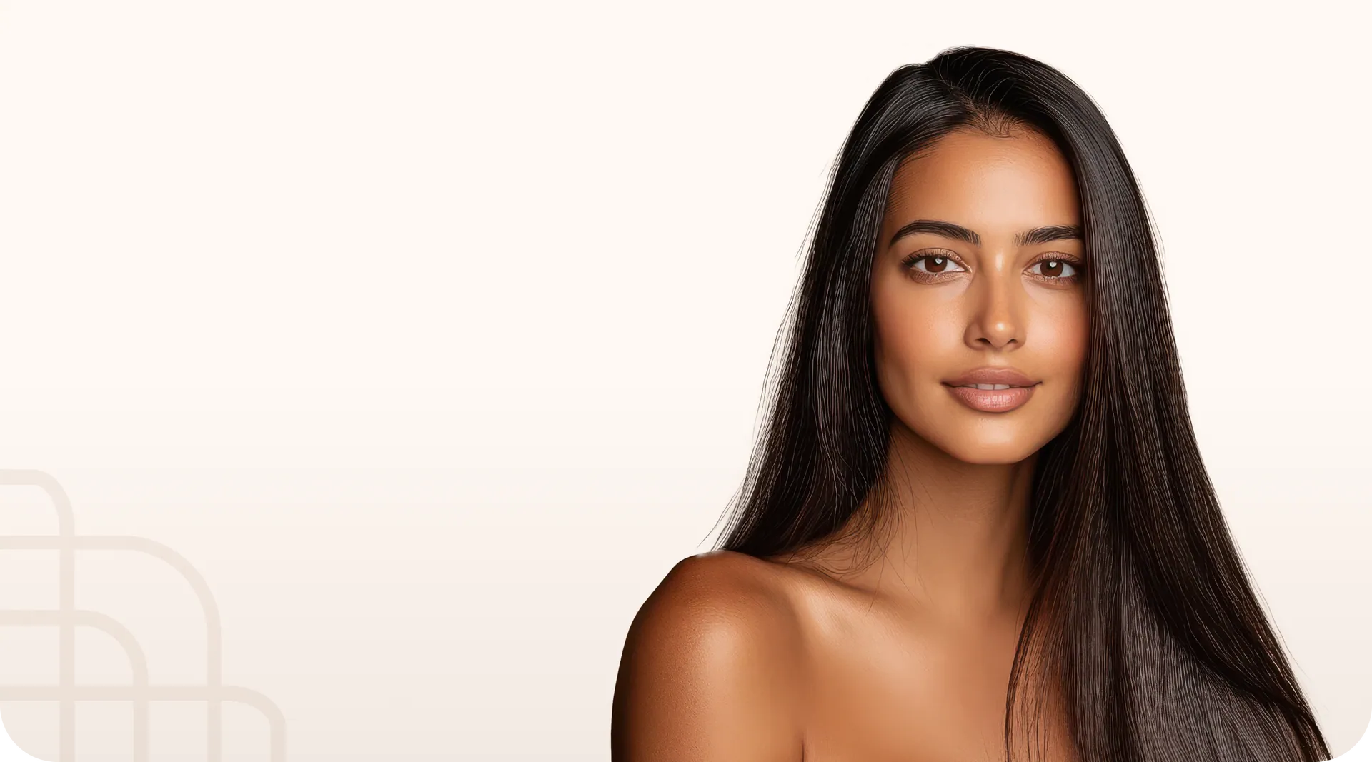 Woman with smooth, even skin, skin resurfacing