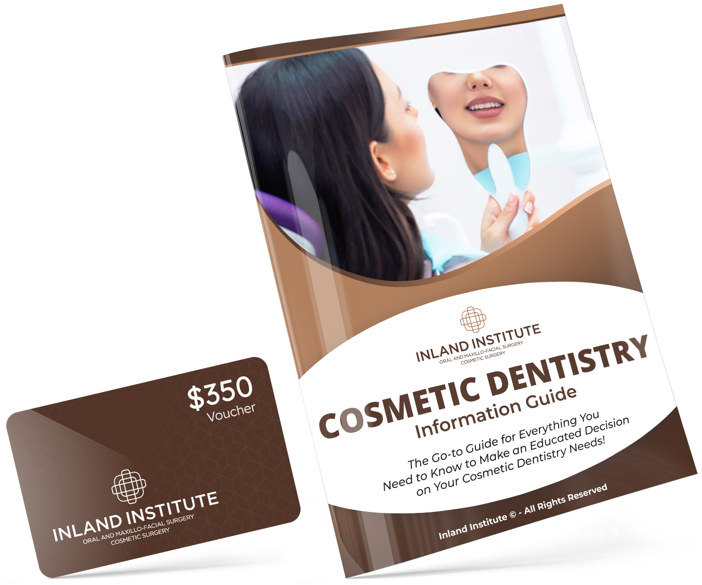Inland Institute Cosmetic Dentistry Pricing & Information Guide with $350 savings offer